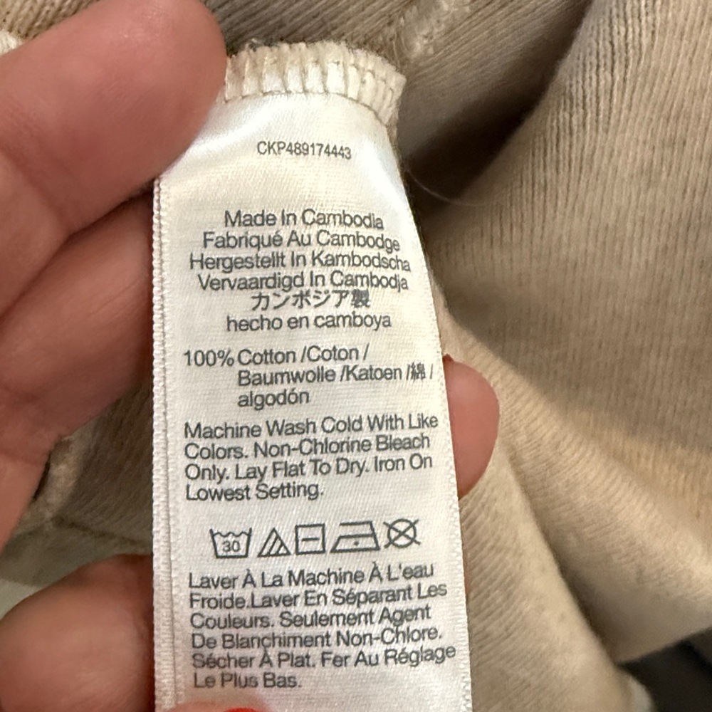 Madewell Tan Full Zip Cotton Jacket - Picture 5 of 5
